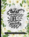 The Best Things In Life Are Sweet: 2021 Floral Planner with Coloring Pages by Relaxing Planner Press