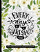 Every Day Is A Fresh Start: Coloring Planner 2020-2021 8.5 x 11 by Relaxing Planner Press