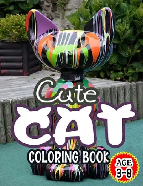 Cute Cat Coloring Book by Mosaruf Reza