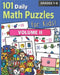 101 Daily Math Puzzles for Kids! Volume 2: For Students in Grades 1-8 by Mashup Math