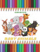 BABY ANIMALS - Coloring Book For Kids by Anna Shenton