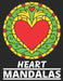 Heart Mandalas: Simple Mandalas For Seniors 50 Large Print Stress Relief, Meditation And Fun Mandalas by Color For Fun