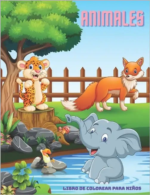 ANIMALES - Libro De Colorear Para Niños by Lennie, Ana