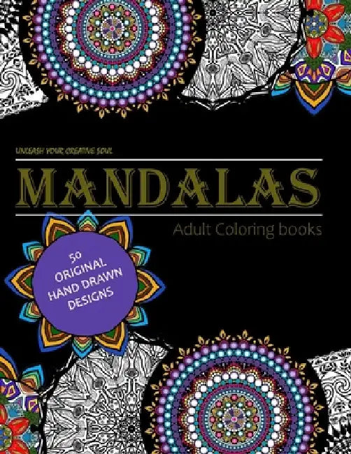 Adult Mandala Coloring Book: Adult Coloring Book for Relaxation/Mandala Coloring Book For Stress Relieving /Coloring Pages For Adults/Beautiful Pat by Achlam Studios