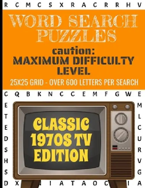 Word Search Puzzles Caution: Maximum Difficulty Level: The Most Difficult Puzzle We Make- Over 600 Letters Per Puzzle - 25x25 Grid Size- For People by Mt Lee