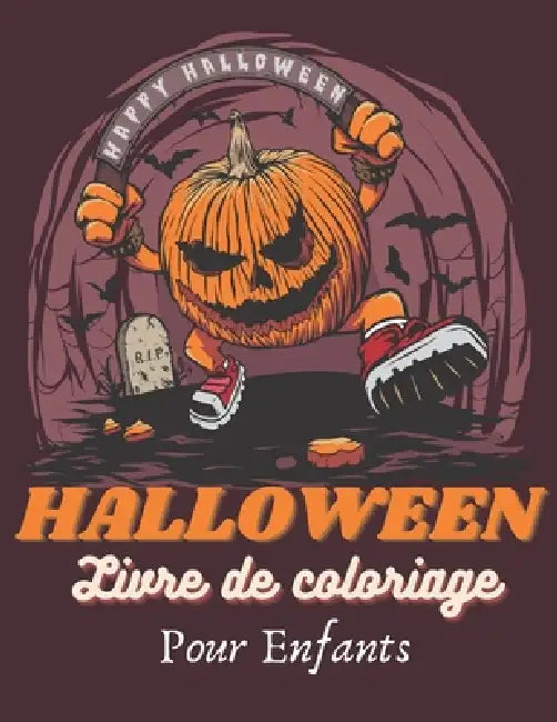 HALLOWEEN Livre de Coloriage: Joyeux Halloween - livre pour enfants by Trendy Art, Coloriage Magique