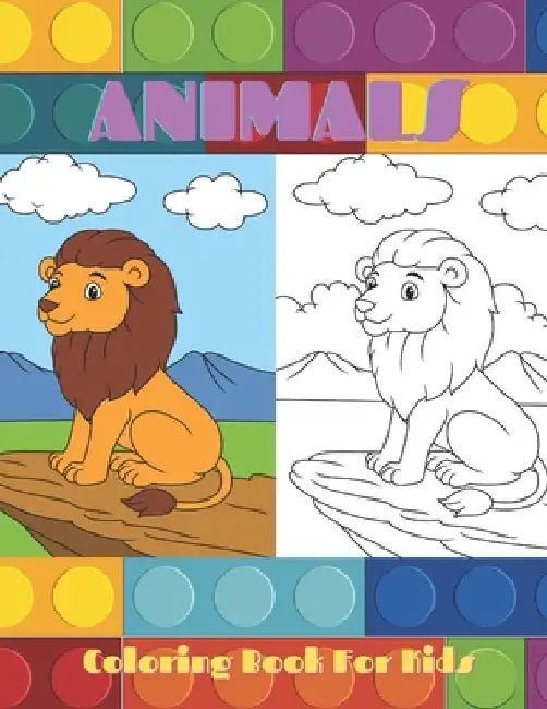 ANIMALS - Coloring Book For Kids: Sea Animals, Farm Animals, Jungle Animals, Woodland Animals and Circus Animals by Barbara Slate