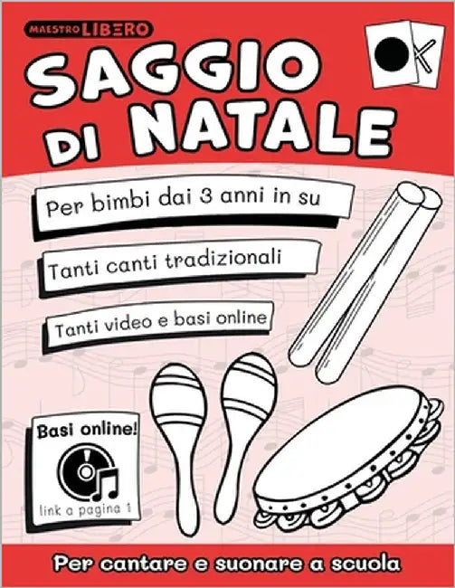 Saggio di Natale: per suonare e cantare a scuola by Iannuzzi, Andrea