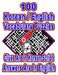 100 Korean/English Vocabulary Puzzles: Learn and Practice Korean/English By Doing FUN Puzzles!, 100 8.5 x 11 Crossword Puzzles With Clues In Korean sc by On Target Publishing