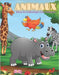 ANIMAUX - Livre De Coloriage Pour Enfants: Animaux de Mer, Animaux de Ferme, Animaux de Jungle, Animaux Des Bois Et Animaux de Cirque by Azema, Ana