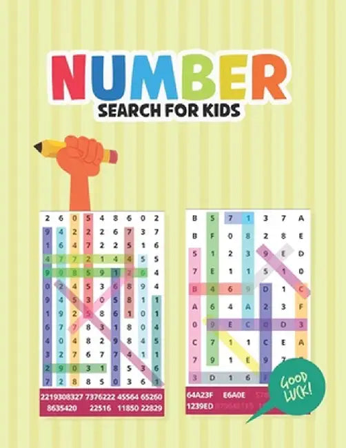 Number Search For Kids by Ned