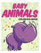 baby animals coloring book: 50 great animal coloring picture collections. by Jake Edition