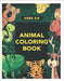 ages 3-8 animal coloring book: 50 great animal coloring picture collections. by Edition, Jake