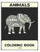 animals coloring book: 50 great animal coloring picture collections. by Jale Edition