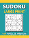 Sudoku Large Print 101 Puzzles Medium: Sudoku Book For Seniors & Adults by Funafter Books