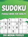 Sudoku Puzzle Book For Adults 200 Medium Puzzles: Large Print Puzzles For Seniors & Adults by Funafter Books