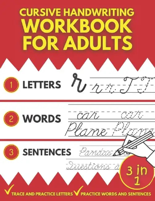 Cursive Handwriting Workbk For