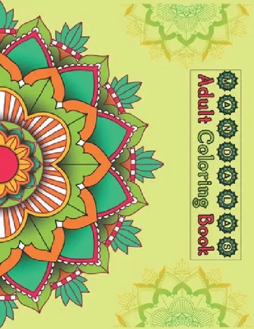 Mandalas, Adult coloring Book: Featuring 125 Beautiful Mandalas for Stress Relief and Relaxation (Single-Sided Designs, 8.5 x 11 inches). by Moufart Edition