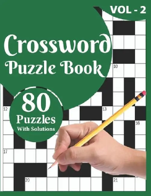 Crossword Puzzle Book: 80 Large Print Crossword Puzzle Book For Adults And Senior Included Solution For Checking And Best Knowledgeable Gift by Kmpuzzle Publication