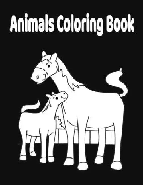 Animals Coloring Book: For kids by Hsk Class