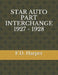 Star Auto Part Interchange 1927 - 1928 by F. D. Harper