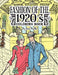 Fashion of the 1920's Coloring Book: 24 detailed illustrations of The Jazz Age garments popular in the Roaring Twenties. by Anna Nadler