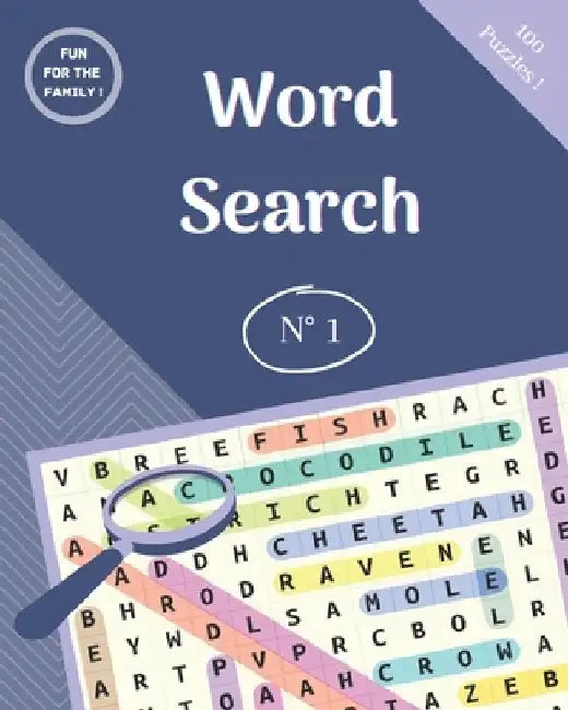 Word Search: 100 Page, 8×10 by Cas Publishing