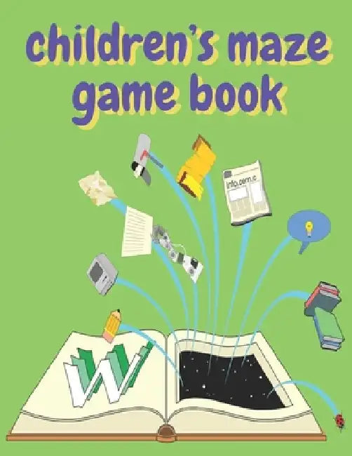 children's maze game book: children's activity book Games, puzzles and problem solving Ideal for children ... 3 years old and older (Labyrinth, C by Activity Planet