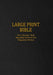 Large Print Bible: Vol. I: Genesis - Ruth - Annotated 14-Point Text - King James Version by Genesis Press