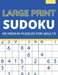 Large Print Sudoku: 101 Medium Sudoku Puzzles For Adults, One Puzzle Per Page (Volume: 3) by Funafter Books