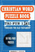 Christian Word Puzzle Book: TRI- FUN 1 IN 1 Through The Old Testament by Sharnnell Cutliff