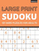 Large Print Sudoku: 101 Hard Sudoku Puzzles For Adults, One Puzzle Per Page (Volume: 6) by Funafter Books