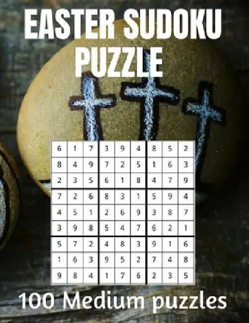 Easter Sudoku Puzzle Medium: Large Print Puzzle Book to Keep Your Mind Sharp by This Design
