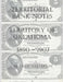 Territorial Bank Notes - Territory of Oklahoma - 1890-1907 by Chris Steenerson