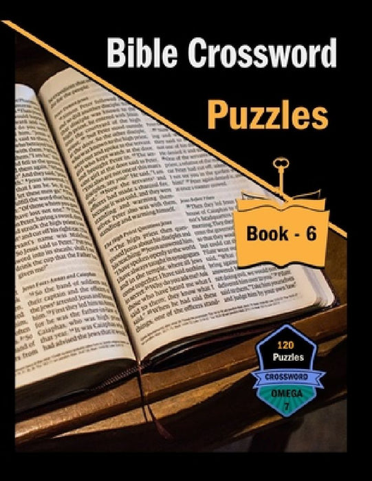Bible Crossword Puzzles Book - 6 by Omega 7