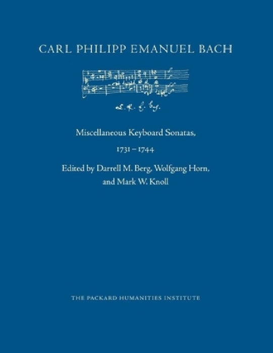 Miscellaneous Keyboard Sonatas, 1731-1744 by Darrell M. Berg