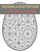 Mandala Easter Egg Coloring Book: Easter Egg Mandala Coloring Book For Adults by Af Book Publisher