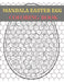 Mandala Easter Egg Coloring Book: Easter Egg Mandala Designs for Adults by Af Book Publisher