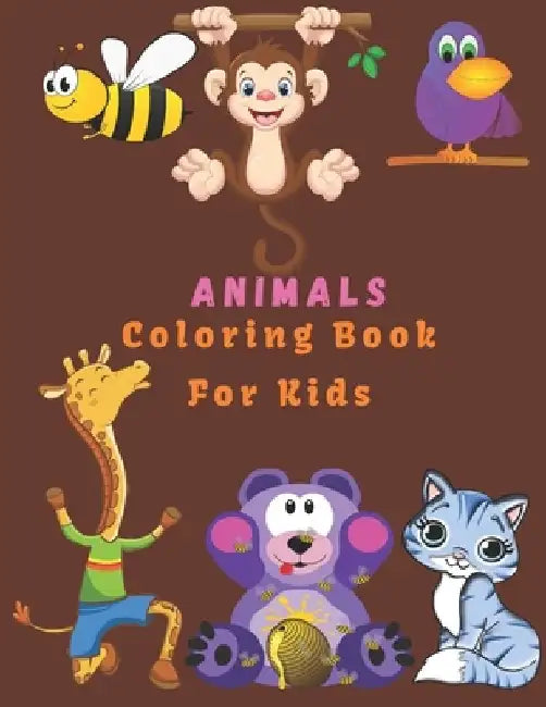 Animals Coloring book For Kids: Coloring Book With Animals for Girls And Boys (100 Pages) by Jhon Sany