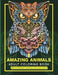 Amazing Animals Adult Coloring Book: An Adult Coloring Book with 70 Amazing Animal Collection - Animals with Patterns Coloring Books Fox, Dogs, Lions, by Abdullah Al Mamun Mazumder