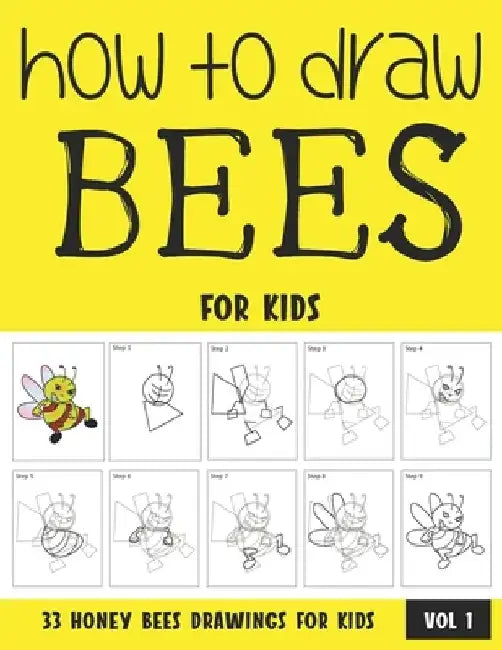 How to Draw Bees for Kids by Sonia Rai