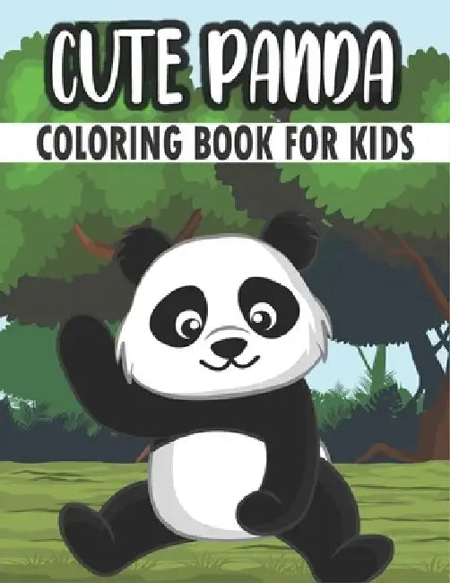 Cute Panda Coloring Book For Kids: 50 Baby Panda Coloring Pages by Rr Publications