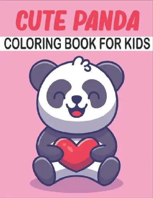 Cute Panda Coloring Book For Kids: cool Panda Designs by Rr Publications