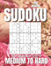 Sudoku For Women Medium to Hard: Large Print Sudoku Puzzles for Adults and Seniors with Solutions Vol 3 by This Design