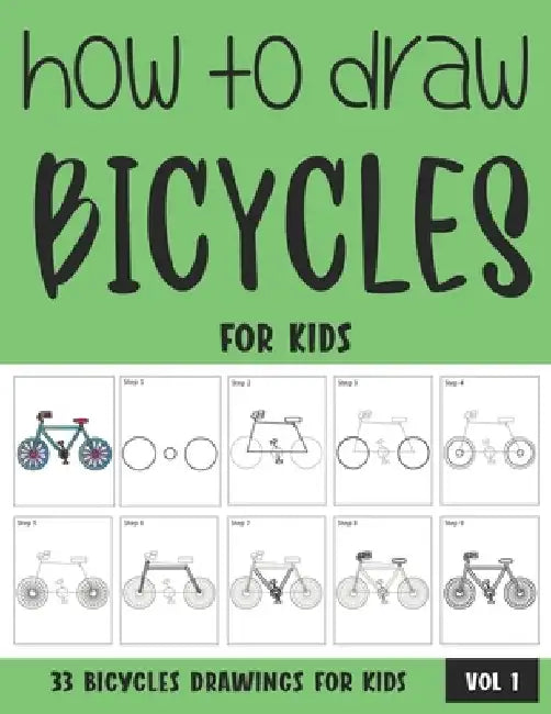 How to Draw Bicycles for Kids by Sonia Rai