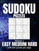 Sudoku Puzzles Easy Medium Hard: Large Print Sudoku Puzzles for Adults and Seniors with Solutions Vol 3 by This Design