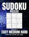 Sudoku Puzzles Easy Medium Hard: Large Print Sudoku Puzzles for Adults and Seniors with Solutions Vol 4 by This Design