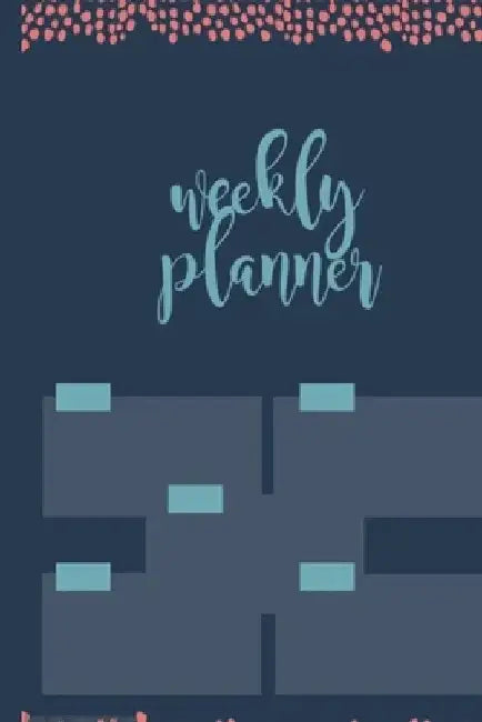 Weekly planner: Daily Weekly Monthly 54 Weeks Calendar and Organizer with to-do list tracker by Hemmi Saharaman