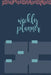 Weekly planner: Daily Weekly Monthly 54 Weeks Calendar and Organizer with to-do list tracker by Hemmi Saharaman