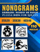 Nonogram Puzzle Books for Adults: Hanjie Picross Griddlers Puzzles Book - 110 Puzzles Easy to Hard by Mohammed Kasmi